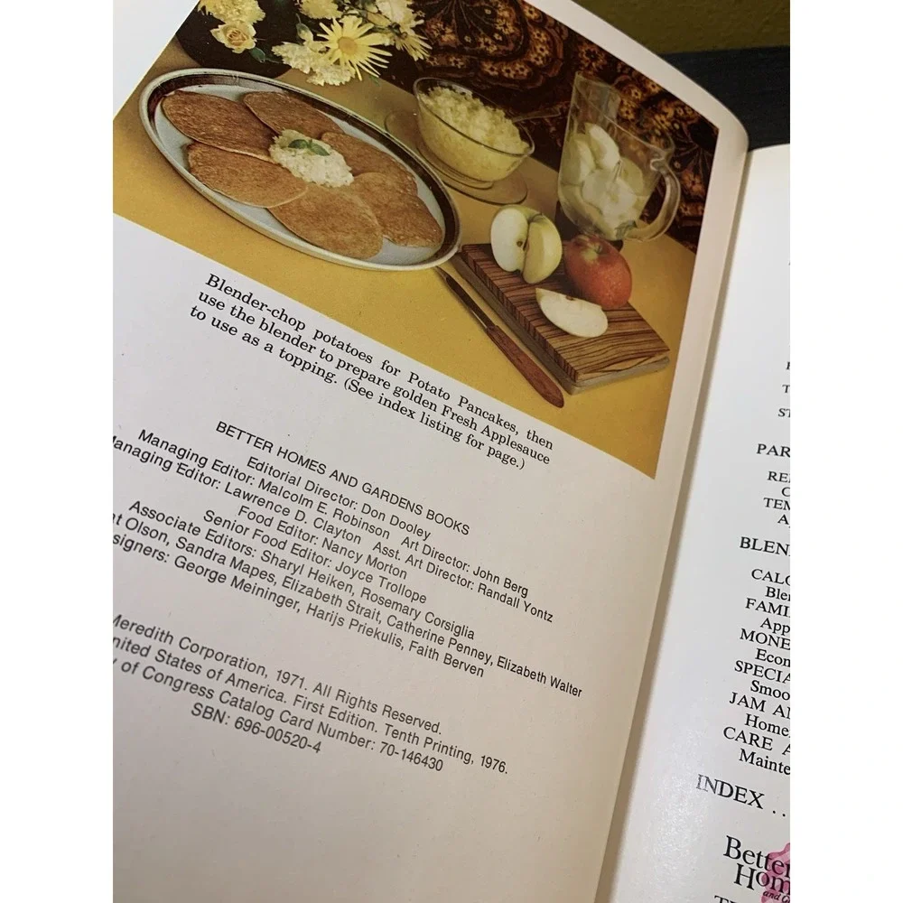Vintage Better Homes & Gardens Cookbook Lot of 3 1970s Mexican Casserole Blender